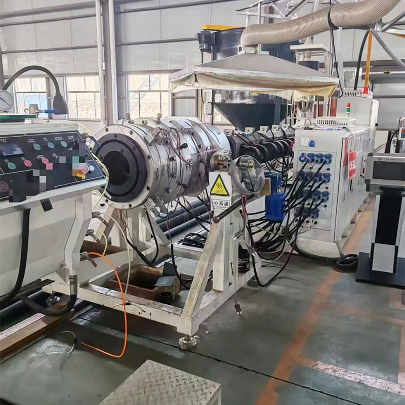 Used HDPE 250 and 400mm Pipe Production Machines