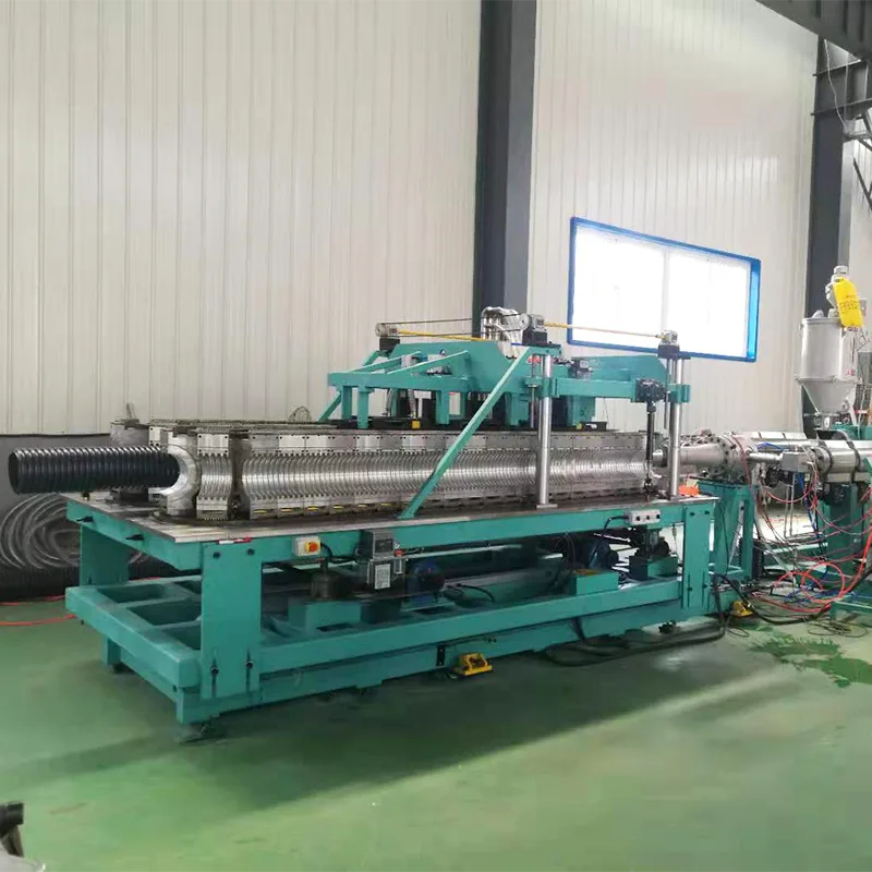 Used HDPE Double-wall Corrugated Pipe Production Line