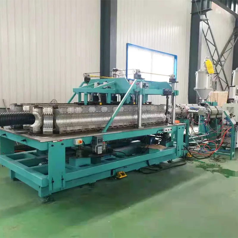 Linea di produzione ondulata a doppia parete HDPE